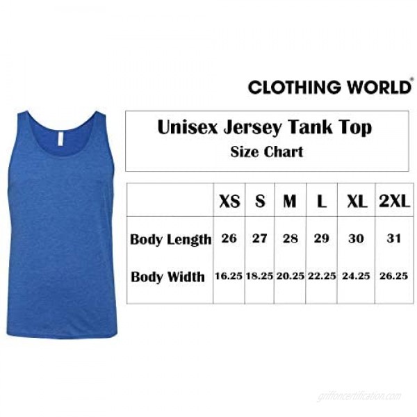 CLOTHING WORLD Faith Unisex Jersey Tank Top