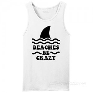 Comical Shirt Men's Beaches Be Crazy Tank Top