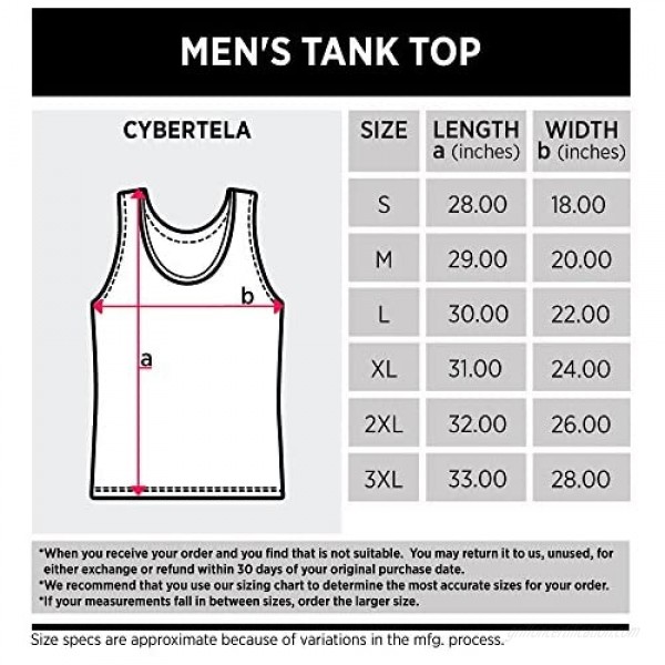 Cybertela Men's Austria Flag Crest Shield Tank Top