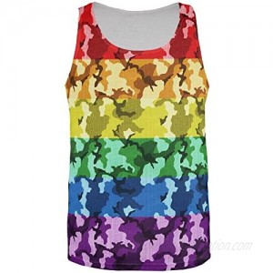 LGBT Camo Pride in The Military All Over Mens Tank Top