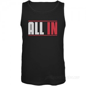 Old Glory All in Black Adult Tank Top