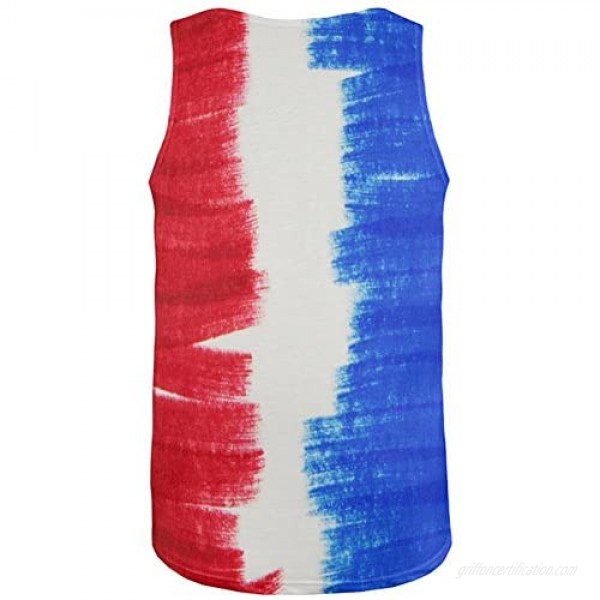 Old Glory Color Me French All Over Mens Tank Top