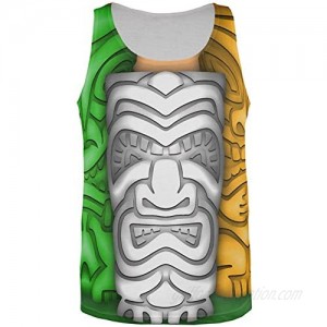 St Patricks Day Tiki Glass Party All Over Mens Tank Top