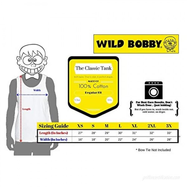 Wild Bobby Yellowfin Swimming Mens Graphic Tank Top