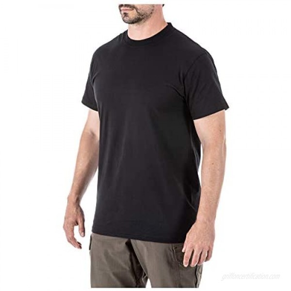 5.11 Tactical Utili-T Crew Neck Shirt Short Sleeves Cotton Fabric Pack of 3 Style 40016