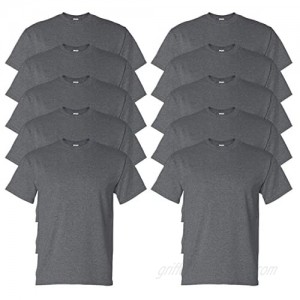 Gildan Adult DryBlend Sports T-Shirt Dark Heather XL (Pack of 10)