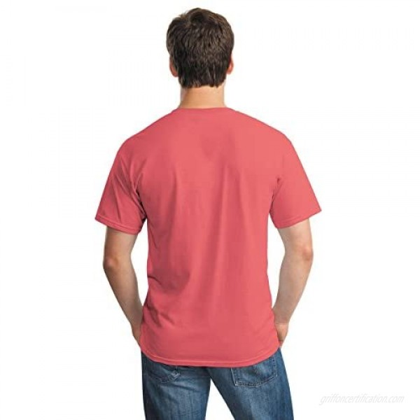 Gildan Mens 5.3 oz. Heavy Cotton T-Shirt (G500) -CORAL SILK -M