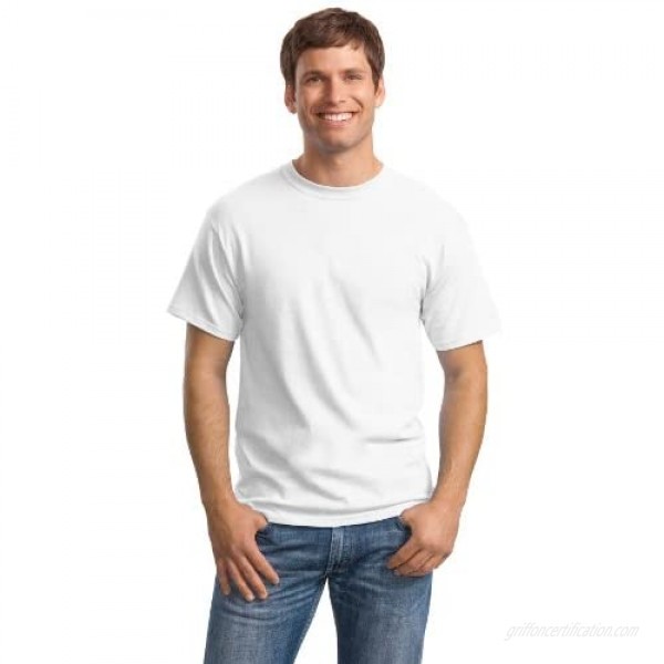 Hanes Adult ComfortSoft? Heavyweight T-Shirt - White - 2XL