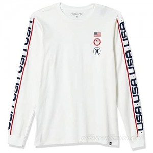 Hurley Men's Premium USA Long Sleeve Tshirt