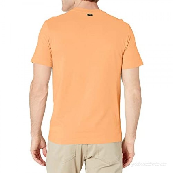 Lacoste Men's Short Sleeve Script Graphic T-Shirt