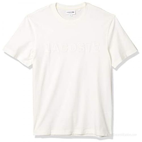Lacoste Men's Short Sleeve Tonal Graphic Jersey T-Shirt