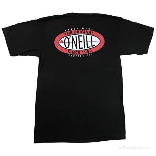 O'NEILL Men's Fashion T-Shirt Origianl Logo Tee Black Size M