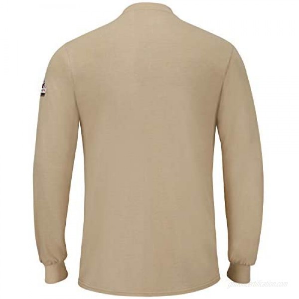 Bulwark FR Men's Long Sleeve Lightweight Henley Shirt