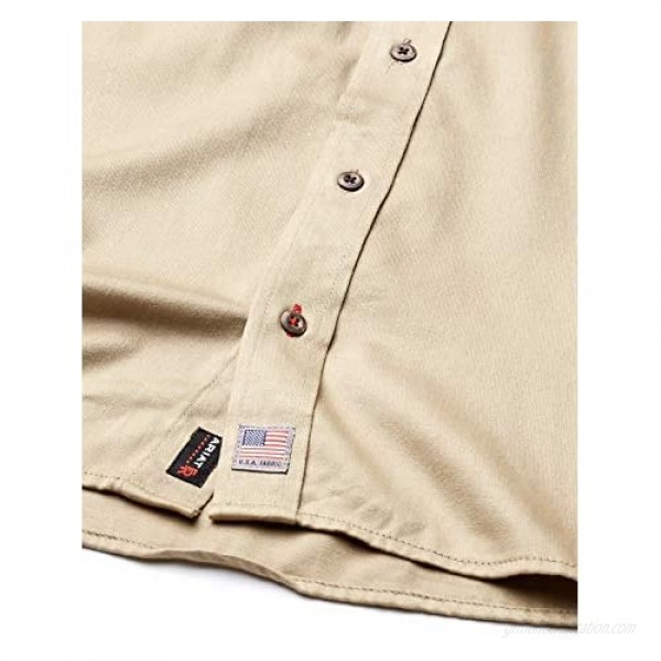 ARIAT Men's Flame Resistant Solid Vent Shirt