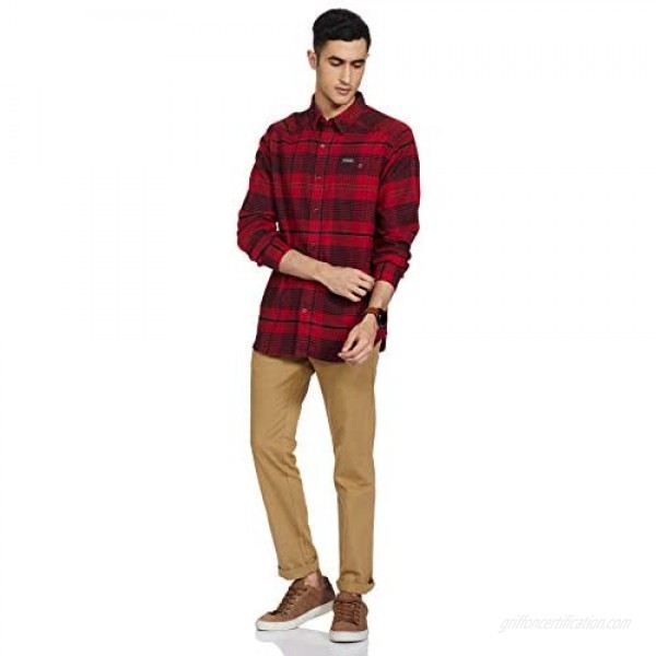 Columbia Men's Cornell Woods Flannel Long Sleeve Shirt