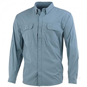 HUK Men's Beaufort Button Down | Fishing Shirt with Sun Protection