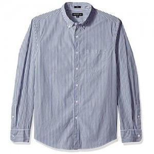 J.Crew Mercantile Men's Slim-fit Long-Sleeve Striped Shirt