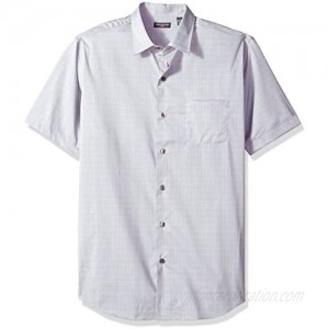 Van Heusen Men's Flex Short Sleeve Button Down Solid Shirt