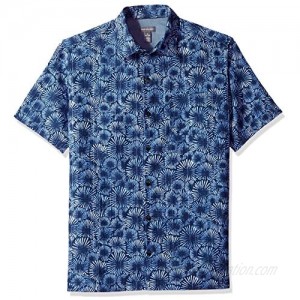 Van Heusen Men's Oasis Printed Short Sleeve Shirt