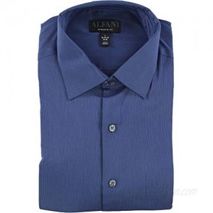 Alfani Men's Athletic Fit Alfa-Tech Bedford Cord Dress Shirt