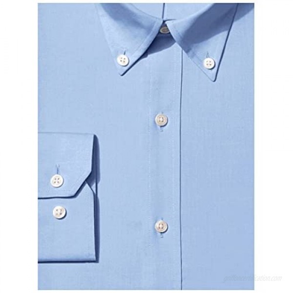 Buttoned Down Men’s Supima Cotton Fitted Button Collar Shirt