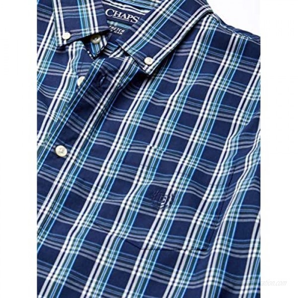 Chaps Men's Classic Fit Long Sleeve Stretch Easy Care Shirt