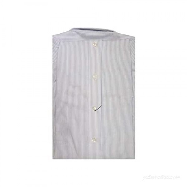 Gold Label Roundtree & Yorke Non-Iron Big Tall Regular Button Down Stripe Dress Shirt G16A0012 Blue/White