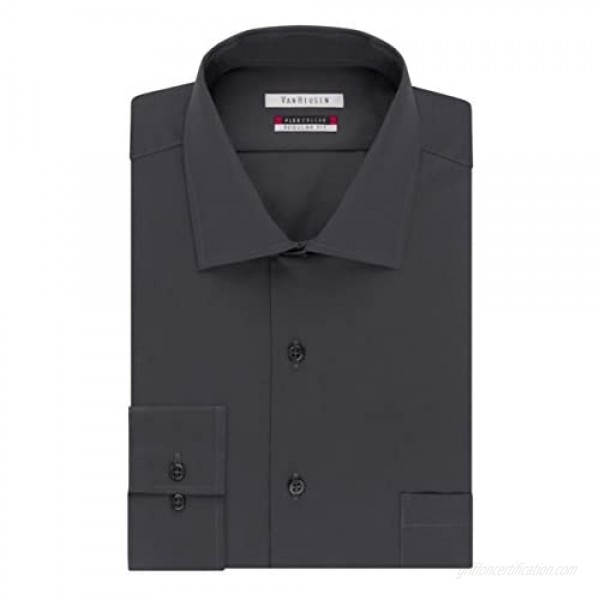 Van Heusen Men's Flex Collar Regular-Fit Long Sleeve Dress Shirt