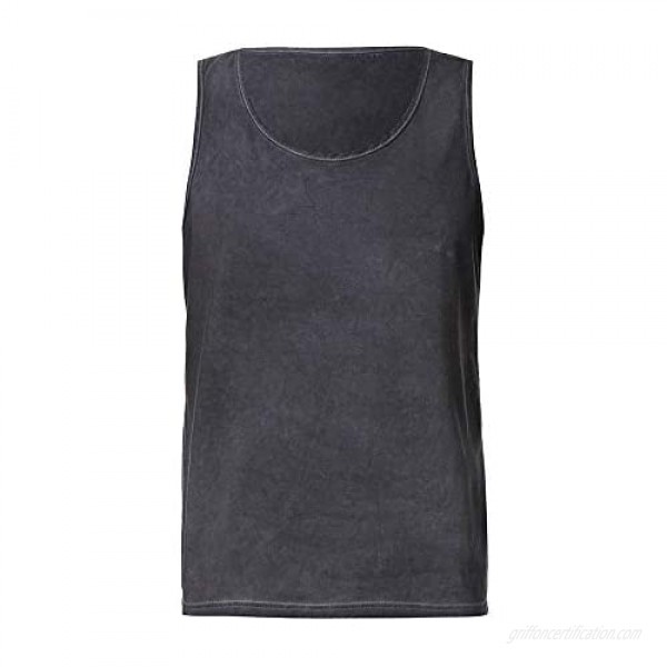 WEUIE Men's Slim Fit Sport Muscle Workout Tank Top Athletic Sleeveless Vest Shirt Undershirt T-Shirt