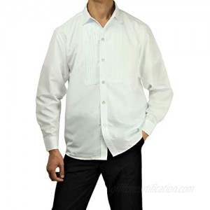 Wonder Stage Tuxedo Shirt Spread-Collar Regular Fit Men
