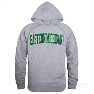 EMU Eastern Michigan University Game Day Hoodie Sweatshirt Heather Grey