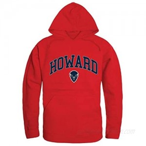 Howard University Bisons Campus Hoodie Sweatshirt Red