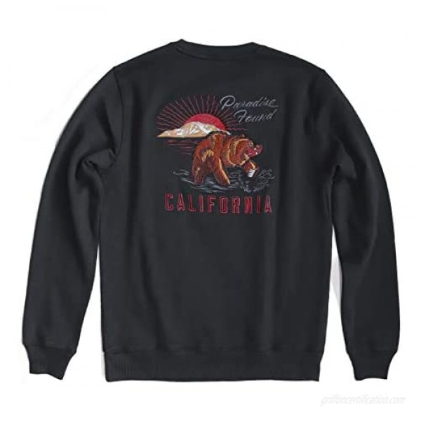 Lucky Brand Men's California Crew Neck Sweatshirt