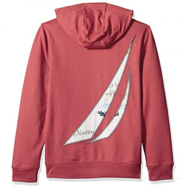 Nautica Men's Long Sleeve Artist Series Full Zip Hoodie Sweatshirt