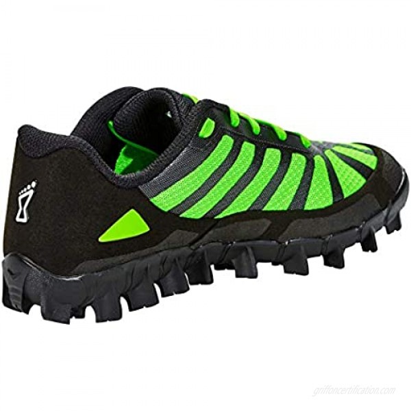 Inov-8 Womens Mudclaw G 260 V2 Trail Running Shoes - Ultra -Durable & Breathable Perfect for Obstacle Course Races - Black/Green - 9