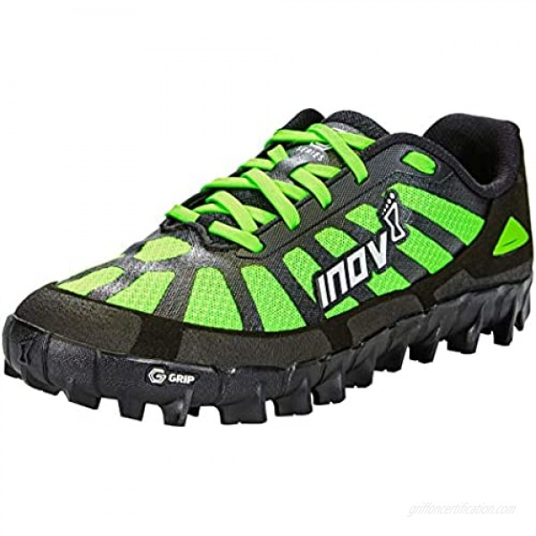 Inov-8 Womens Mudclaw G 260 V2 Trail Running Shoes - Ultra -Durable & Breathable Perfect for Obstacle Course Races - Black/Green - 9