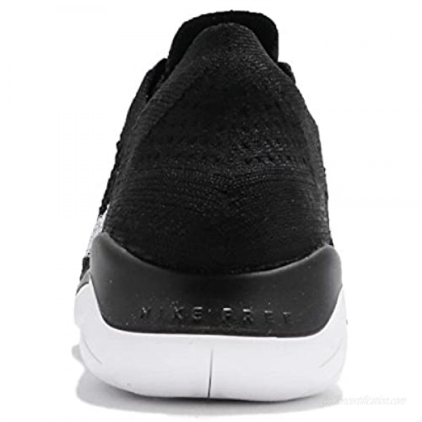 Nike Womens Free RN Flyknit 2018 Running Trainers 942839 Sneakers Shoes Black/White (Black Upper) 11