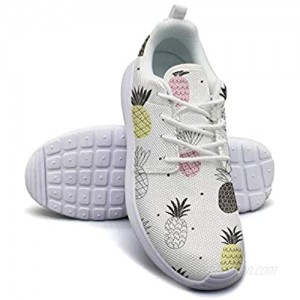 Coconut Tree Pineapple Women's Lady Canvas Casual Shoes Sneakers Light Tennis Shoes