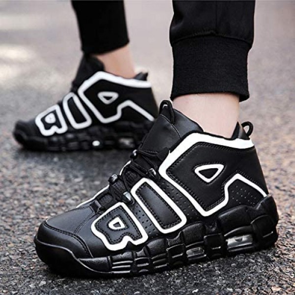 Forthery Fashion Men's Casual Sports Shoes Comfortable Wear High Basketball Sneakers