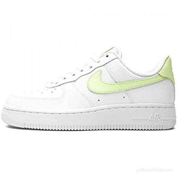 Nike Womens Air Force 1 Low '07 WMNS 315115 159 White/Barely Volt - Size