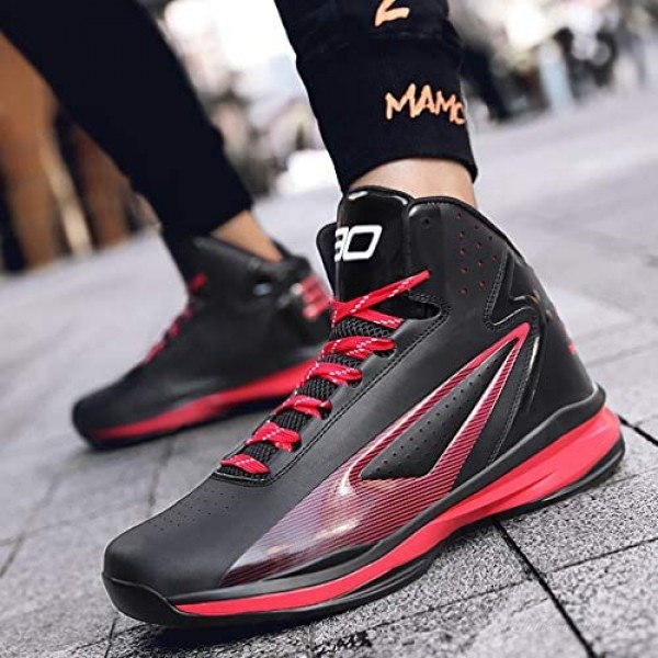 YVWTUC Women's Very Flexible Basketball Shoes Durable Non-Slip Sporting Sneakers Athletic Shoes