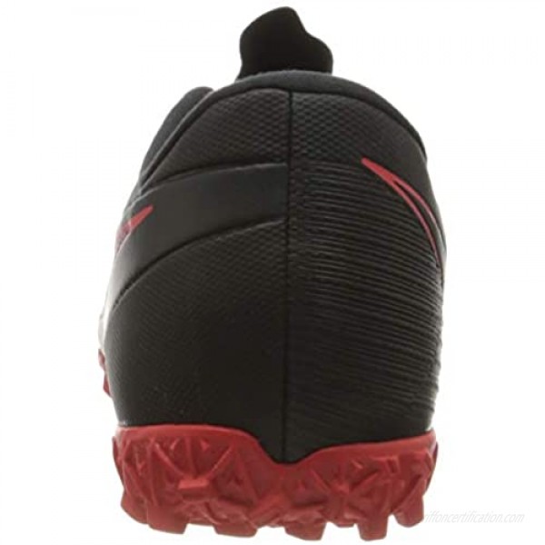 Nike Men's Vapor 13 Academy TF Football Shoe Black Black Dark Smoke Grey Chile Red 11