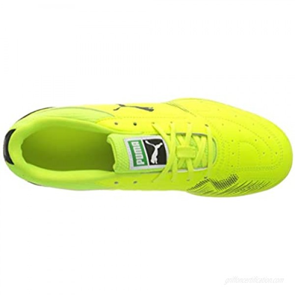 PUMA Unisex Football Shoe Yellow 10 US Women