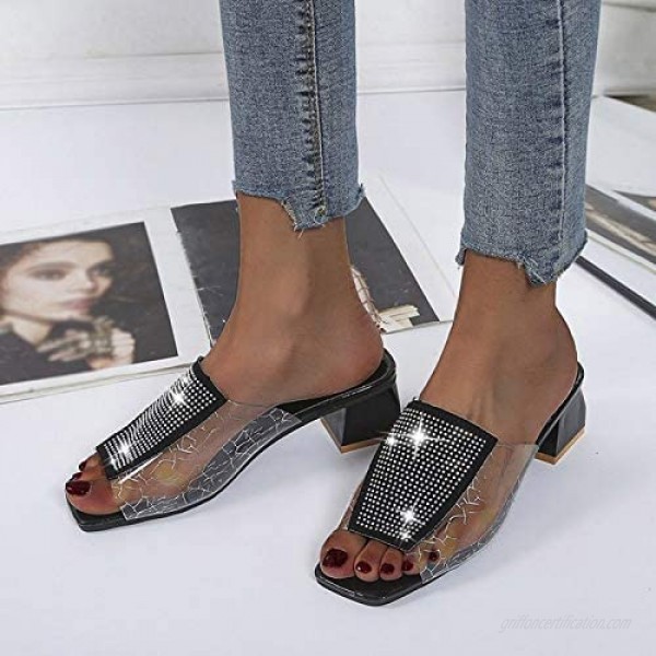 women high heel clear chunky heel swedges platforms sandals fashion sneakers wedge sandals