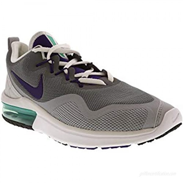 Nike Women's Air Max Fury Cool Grey/Court Purple Low Top Cross Trainer Shoe - 7.5M