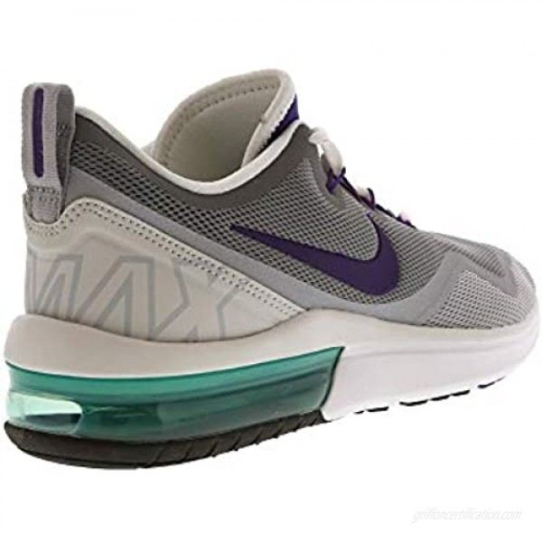 Nike Women's Air Max Fury Cool Grey/Court Purple Low Top Cross Trainer Shoe - 7.5M