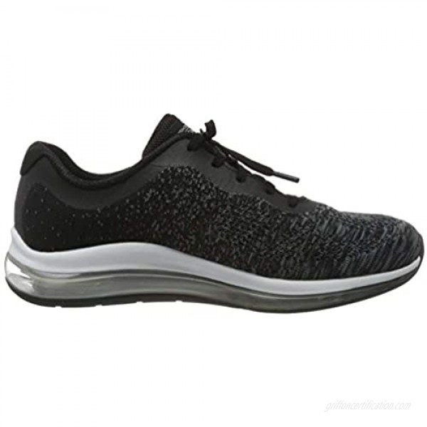 Skechers Women's Skech-AIR Element 2.0-Dance T Sneaker Black/White 8 M US