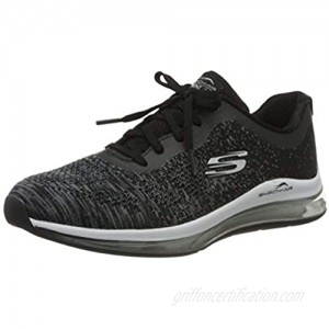 Skechers Women's Skech-AIR Element 2.0-Dance T Sneaker  Black/White  8 M US