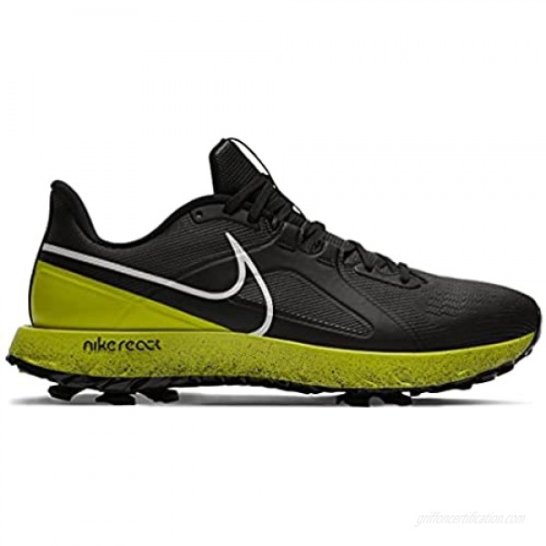 Nike Golf React Infinity Pro Shoes CT6620 005 Black Volt Sz 9