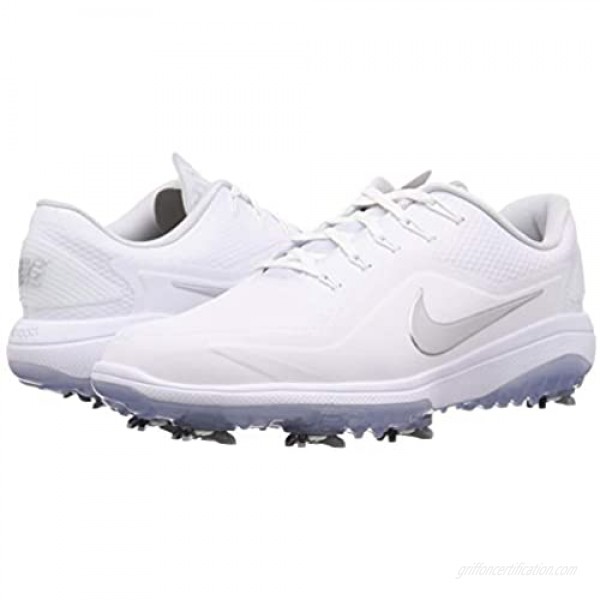 Nike React Vapor 2 Golf Shoes 2019 Women White/Metallic Silver/White Medium